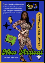 Load image into Gallery viewer, “CheetER” 2 Piece Cheetah Print Women’s Set – Bold &amp; Stylish Outfit
