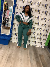 Load image into Gallery viewer, Track Star Women’s Tracksuit Set – Stylish Two-Piece Activewear