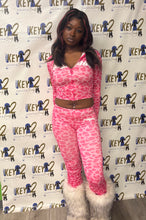 Load image into Gallery viewer, “Baddie” 2 Piece Set – Women’s Crop Top &amp; Fitted Pants Outfit