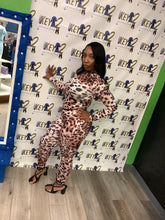Load image into Gallery viewer, “CheetER” 2 Piece Cheetah Print Women’s Set – Bold &amp; Stylish Outfit