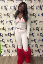 Load image into Gallery viewer, “Gia” Long Sleeve Crop Top &amp; Pants Set – Women’s Two-Piece Outfit