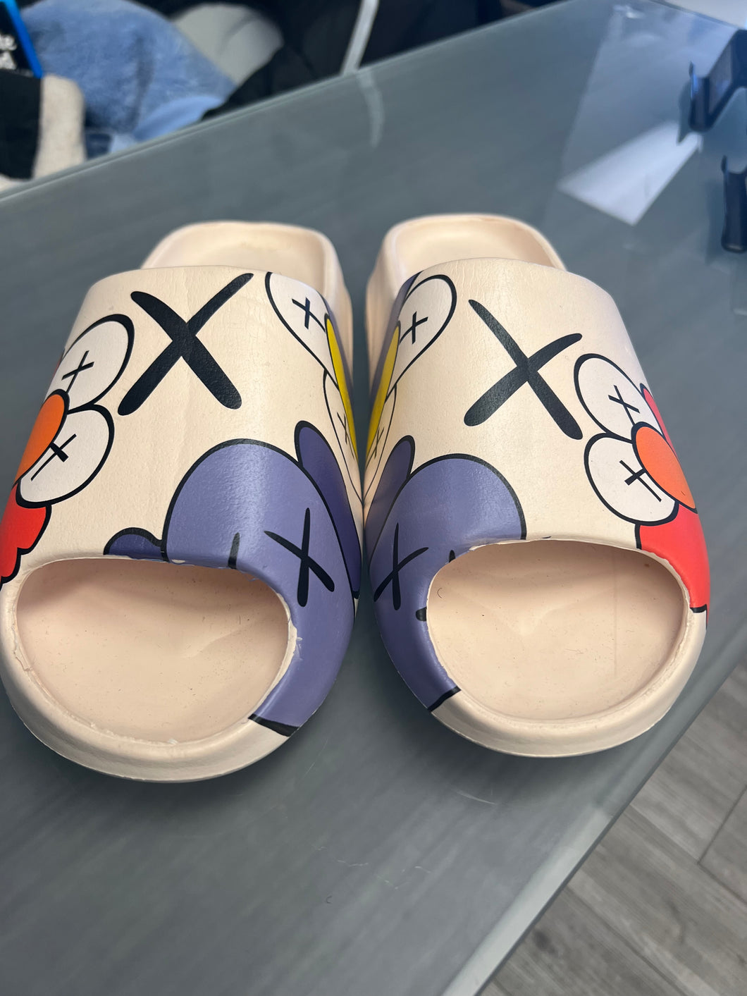 “Elmo” Slides – Fun & Comfy Character Sandals
