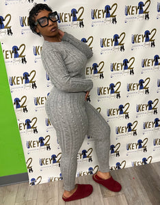 “Shaped” Long Sleeve One Piece