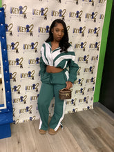Load image into Gallery viewer, Track Star Women’s Tracksuit Set – Stylish Two-Piece Activewear