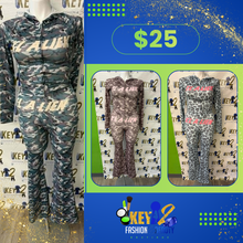 Load image into Gallery viewer, “Khalien” 2 Piece Set – Women’s Crop Top &amp; Fitted Pants Outfit