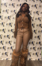 Load image into Gallery viewer, “It Girl” V-Neck Sweater – Chic Women’s Fall Knit Top