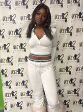 Load image into Gallery viewer, “Wayda” 2 Piece Set – Women’s Long Sleeve Top &amp; Fitted Lounge Pants