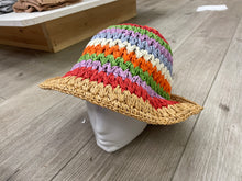 Load image into Gallery viewer, Crochet “Trip” Hat – Stylish &amp; Cozy Handmade Crochet Hat