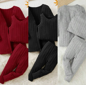 Mommy & Me “Comes In Three” 3-Piece Matching Set