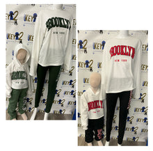 Load image into Gallery viewer, Mommy &amp; Me “Brooklyn” Matching Sweater Set – Cozy Street Style for Mom and Mini