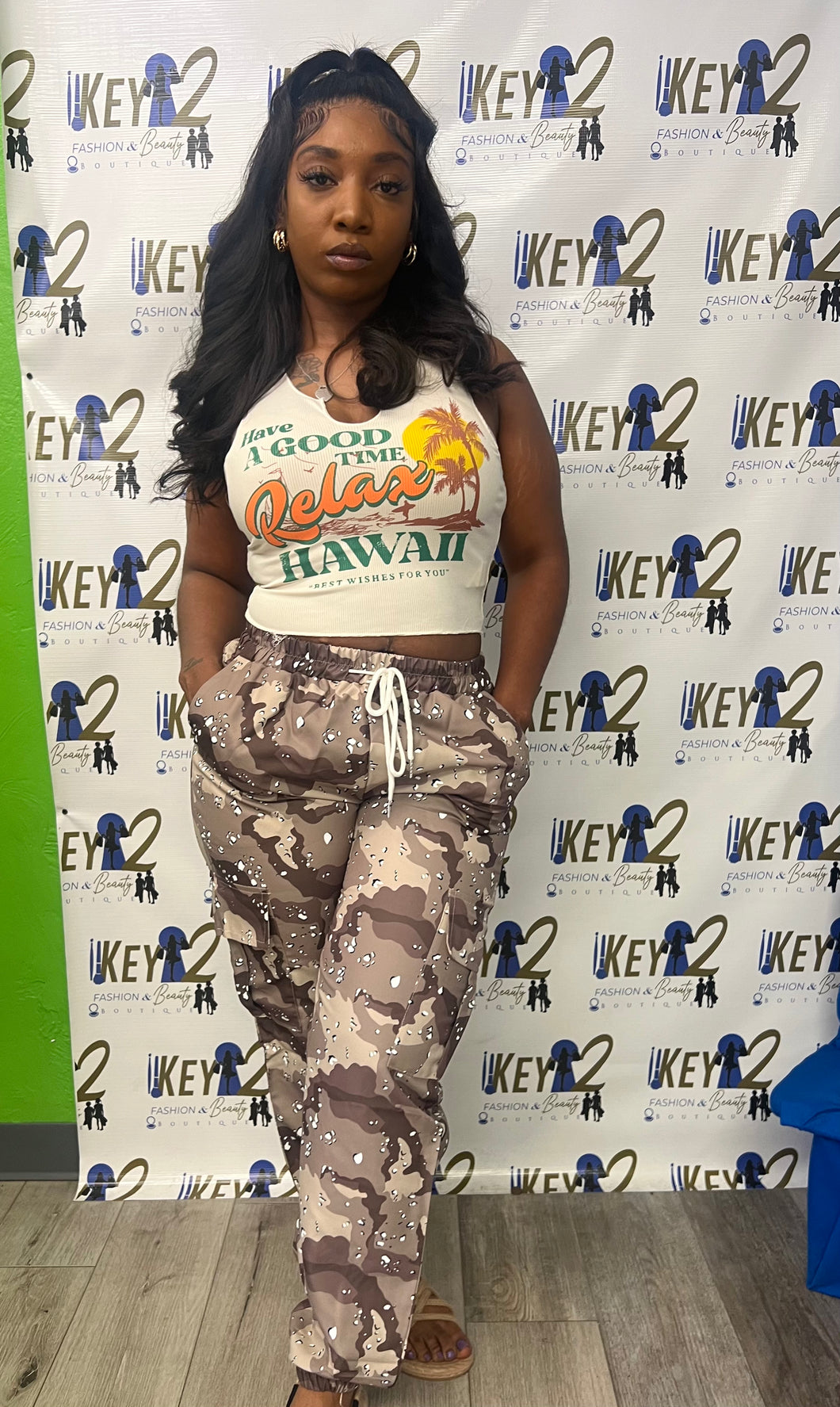 “Hawaii Vibes” Set – Tropical Style for Everyday Slay