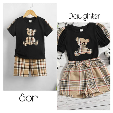 “Berry” Brother & Daughter Set – Sweet, Stylish & Perfectly Paired