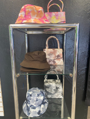 “Tie Dye” Purse And Hat Set