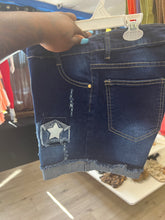 Load image into Gallery viewer, “Star” Denim Shorts – Classic, Edgy &amp; Effortlessly Cool