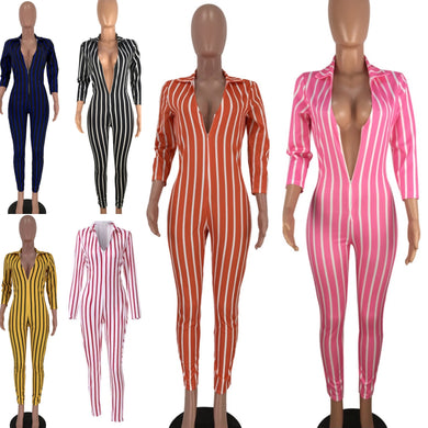 “Stripe Hype” Jumpsuit – Bold, Stylish & Effortlessly Cool
