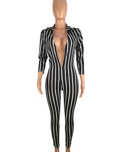 “Stripe Hype” Jumpsuit – Bold, Stylish & Effortlessly Cool