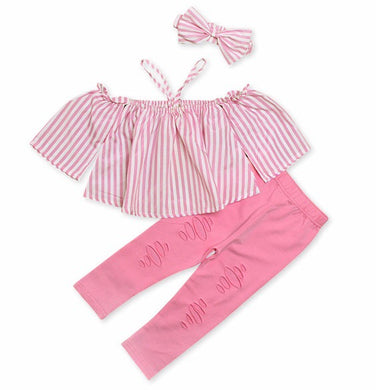 “Lovely In Pink” Three Piece Set