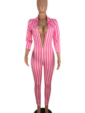 Load image into Gallery viewer, “Stripe Hype” Jumpsuit – Bold, Stylish &amp; Effortlessly Cool