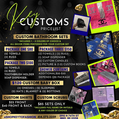 Key’s Custom Bathroom Sets – Stylish, Personalized & Luxurious