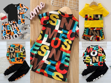 “Letters” Collection – Kids’ Playful, Educational & Stylish Apparel